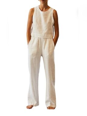 Xirena ATTICUS linen Pant Size Is MEDIUM